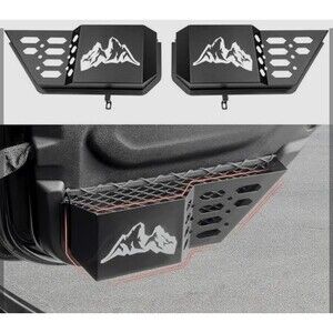 Metal Rear Door Pocket Storage Box for Jeep Wrangler JL JLU 4XE 2018-2025 & Gla